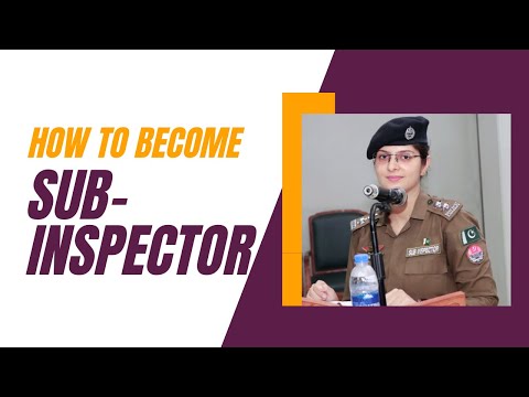 How to become Sub-inspector | eligibility criteria for Sub-inspector | info related to Sub-inspector