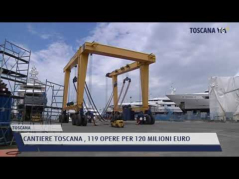 2022-01-11 TOSCANA -  CANTIERE TOSCANA , 119 OPERE PER 120 MILIONI EURO