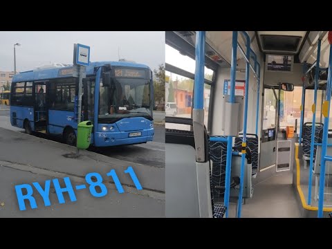 Első utazásom egy Ikarus EAG E91-gyel (RYH-811) a 121-esen *teljes útvonal*