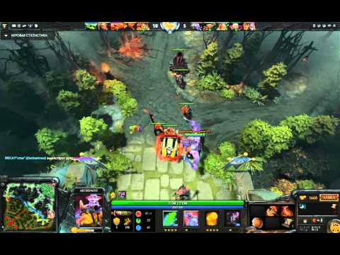 Dota 2 ТОП 1 GPM в мире Alchemist 1834 Gold per Minute
