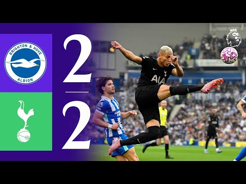 Brighton 2-2 Tottenham Hotspur | Premier League Highlights