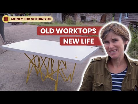 From Trash to Treasure: Reviving Old Worktops | Money For Nothing UK