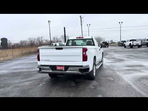 2023 Chevrolet Silverado 1500 Regular Cab Long Box 2-Wheel Drive Work Truck for sale at Lally Chevrolet Ltd. in Tilbury, ON