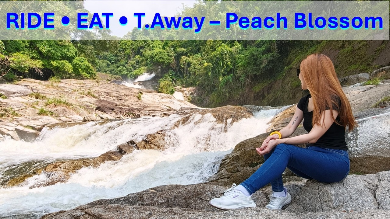 Group Ride to Bentong | Waterfall, Food & Peach Blossom!