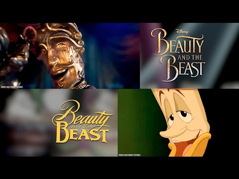 "做客 "迪士尼《美女與野獸》1991年與2017年對比（動畫與真人）。 ("Be Our Guest" Disney's Beauty and the Beast Comparison 1991 vs 2017 (Animated vs. Live Action))