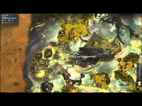 Broken Bluffs and Canopy over Ordnance Corps vistas and Mellagan's Valor Strongbox