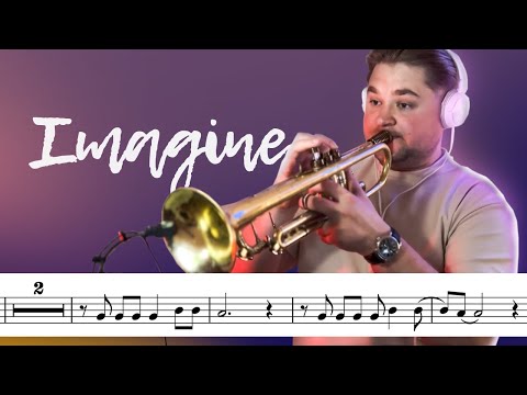 How Play IMAGINE on Trumpet