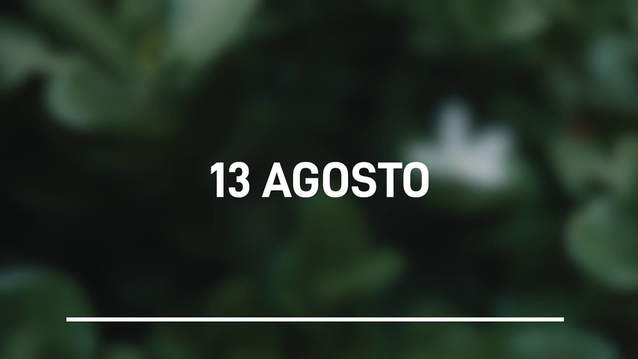 Meditazione Calendario “Parole di Vita” del 13 Agosto 2023