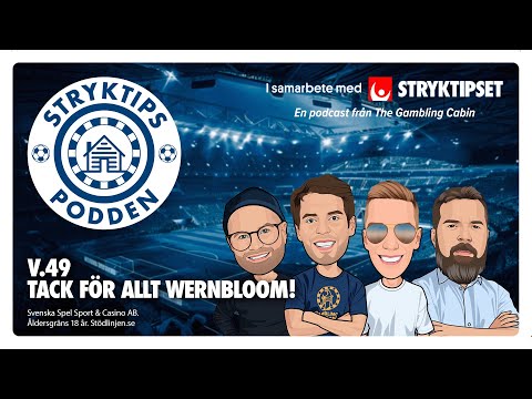 Stryktipset v.49 - Tack för allt Wernbloom!