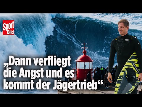 Weltrekord: Sebastian Steudtner reitet 28 Meter hohe Monster-Welle