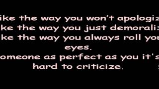 Adelitas Way - Criticize Lyrics