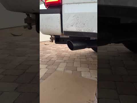 MBRP exhaust installed on 2021 Ford F250 7.3L Godzilla gasser.