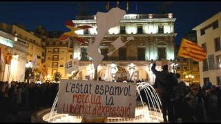 preview picture of video 'Endavant: manifestació per TV3 a Castelló de la Plana'