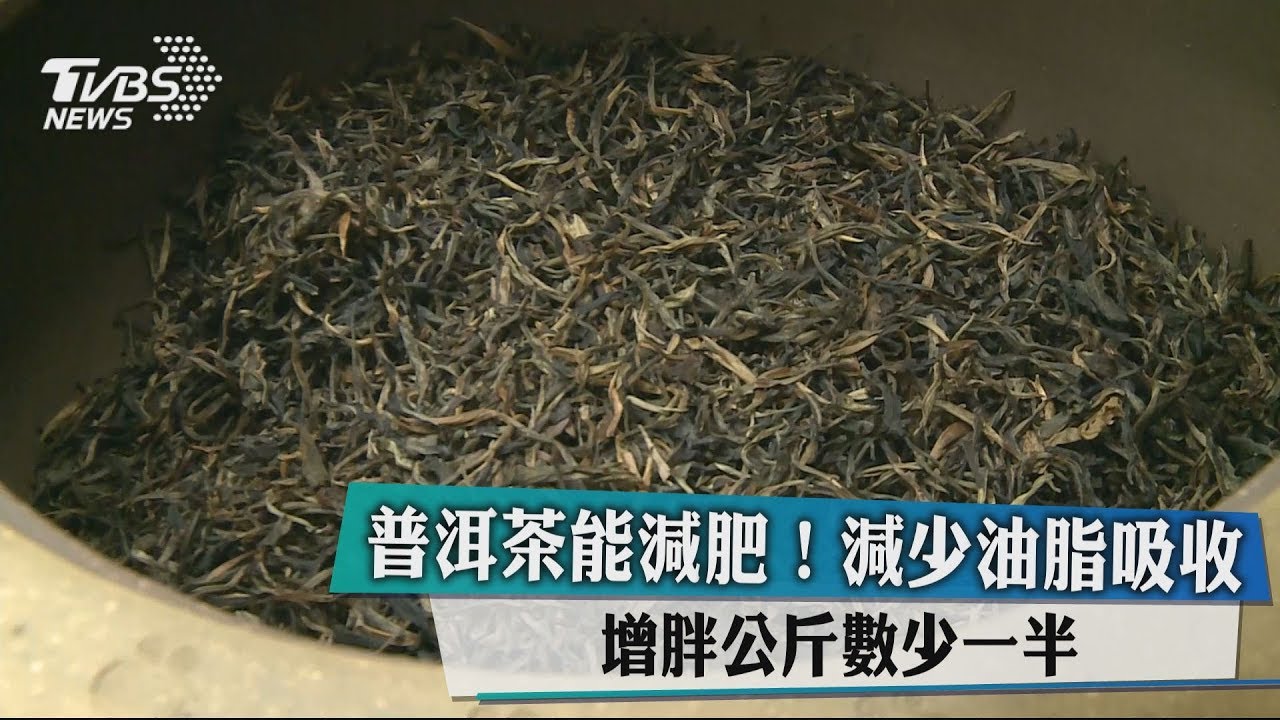 普洱茶能減肥！兩個月持續喝　體重減一半