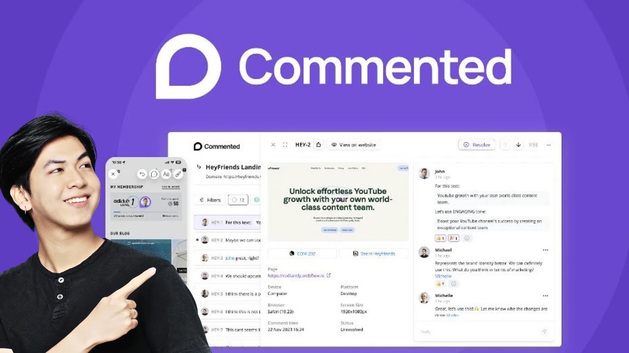 Commented Review and Lifetime Deal: Seamless Collaboration & Commenting Tool | Appsumo Deal