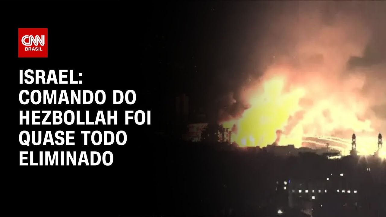 Israel: Comando do Hezbollah foi quase todo eliminado | AGORA CNN