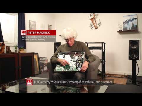ELAC Alchemy™ Series DDP 2 Vorverstärker mit DAC und Streamer - Audio Advisor