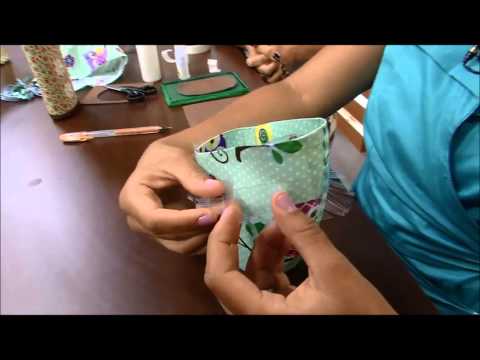 Mulher com 31 03 2014   Porta objetos com reciclados por Tatiane Nascimento