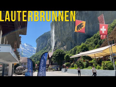 Lauterbrunnen in Summer — A Captivating 4K Walking Tour Through Swiss Beauty