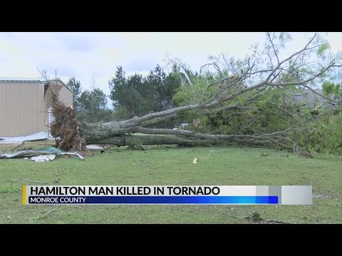 Hamilton man killed in tornado