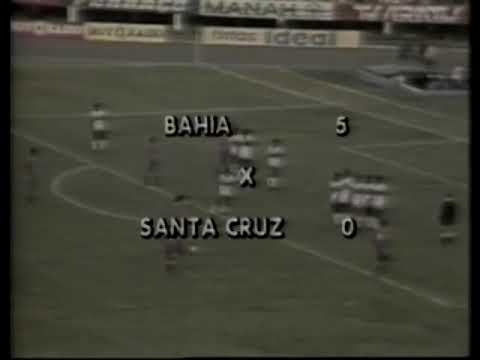 Bahia 5 x 0 Santa Cruz - Brasileiro 1981