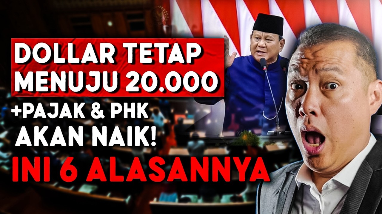 Rupiah Tembus 18.000 & Badai Pajak UMKM: 6 Alasan Mengapa Ekonomi Kita Sedang Tidak Baik-Baik Saja