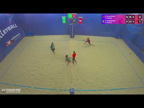 02:50 D. Kharchenko / V. Dudnyk - O. Moskalenko / V. Kushch 16.12.2022 | Winners Beach Volleyball