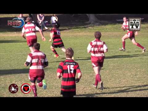 2015 NHRU Round 18 Premier 1 Highlights - University v Singleton