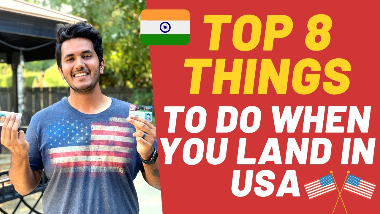 Top 8 Things You Must Do When You Land in USA | Masters in USA | Bachelors in USA