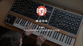 Video thumbnail for Moog One | Polyphonic Analog Synthesizer | Vintage King by Vintage King