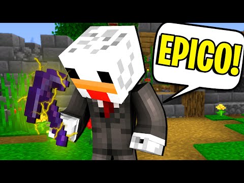 REAZIONE DEL MIO AMICO AL NUOVO PICCONE DI NETHERITE - MINECRAFT ITA