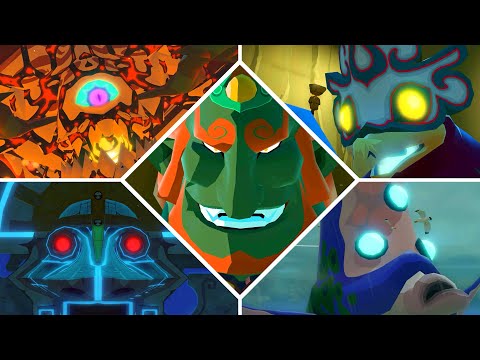 Zelda: The Wind Waker 4K - All Bosses (No Damage)