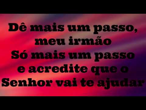 MAIS UM PASSO DANIEL E SAMUEL Playback Letra