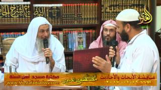 مناقشة الأبحاث والأحاديث بمكتبة مسجد أهل السنة بمنية سمنود 16 04 2017 7