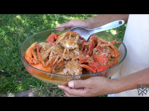 Recette des Crabes au lait de Coco, Île Sainte Marie, Madagascar