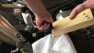 how to fix a bent brake pedal for free!