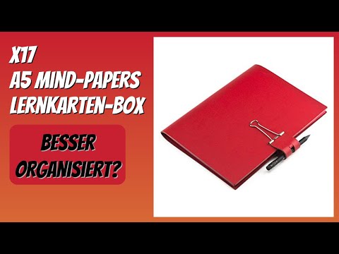 BEWERTUNG (2025): X17 A5 Mind-Papers Lernkarten-Box. Infos
