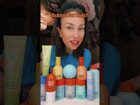 Bubble Skincare für Kinder?? #bubbleskincare #skincareforkids #shorts