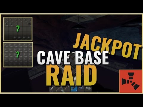 JACKPOT VANILLA CAVE BASE | Rust Raids