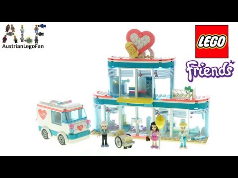 Lego Friends 41394 Heartlake City Hospital - Lego Speed Build Review