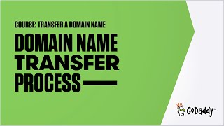 The Domain Name Transfer Process | GoDaddy