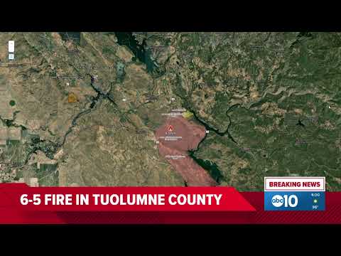 6-5 Fire: Evacuation orders, warnings in Tuolumne County