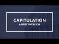 Capitulation: Understanding the Surrender of Sovereignty - Quick Overview