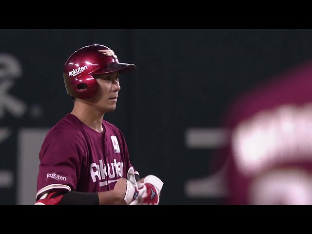 【7回表】遂に試合が動く!! イーグルス・岡島豪郎 2点タイムリーヒットを放つ!! 2021年10月6日 福岡ソフトバンクホークス 対 東北楽天ゴールデンイーグルス