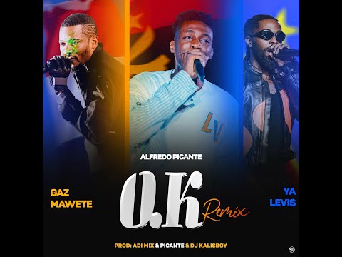 GAZ MAWETE & ALFREDO PICANTE & YA LEVIS  - O.K REMIX  [ VISUALIZER ] VIRAL TIKTOK