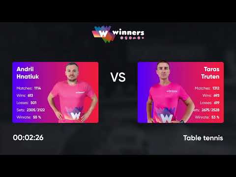 WINners League 22.01.2022  Soroka V. - Stetsenko M. 18:30