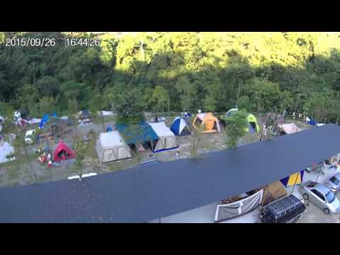 高峰農場露營區空拍 露營樂