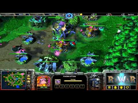 Lawliet(NE) vs HLA(UD) - Game 1 - WarCraft 3 gameplay - RN684