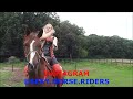 Playing on horseback