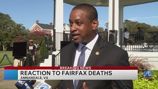 Virginia leaders react after death of former Lt. Gov. Justin Fairfax and his wife